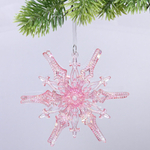 Подвеска «Сказочная нежность» 12*12 см, Розовый