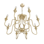 8318/8 CLASSI LN26 076 шампань/металл Люстра E14 8*40W 220V SUANA