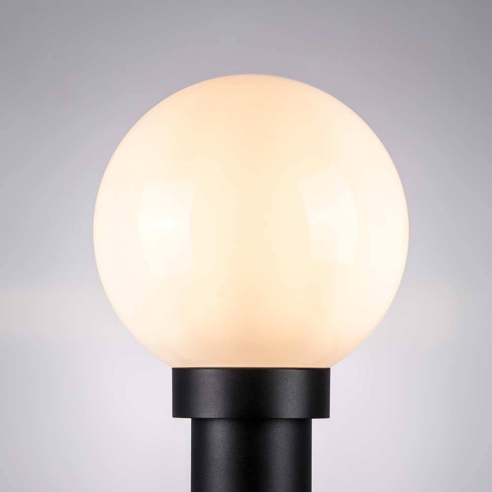 373910 Светильник BOLLA 1x10W (led) E27 ЧЕРНЫЙ IP65