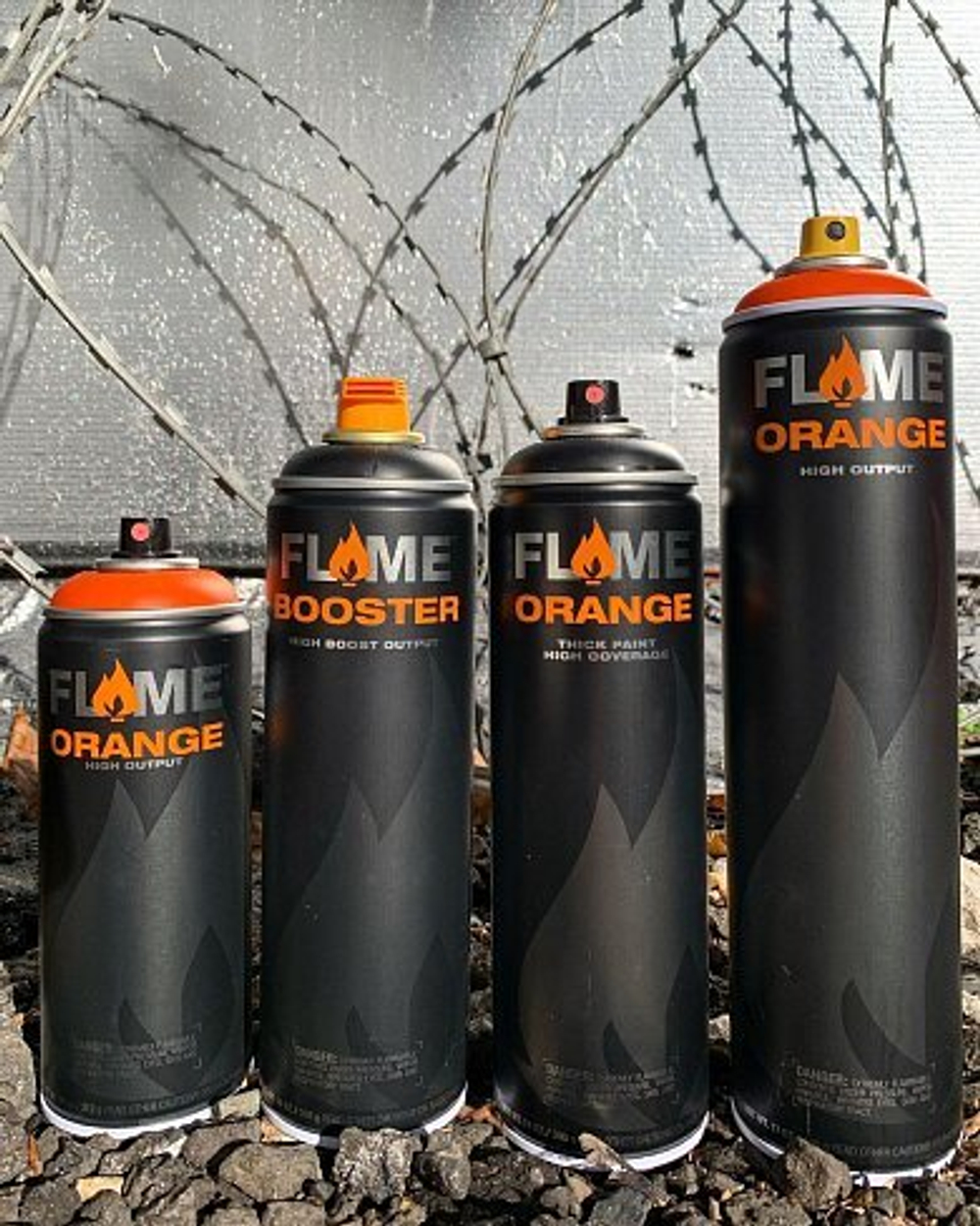 Краска FLAME ORANGE - 500мл