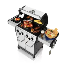 Газовый гриль Broil King BARON S490 IR, 6 горелок (с ИК-горелкой), вертел