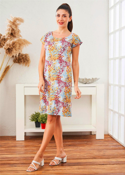 RELAX MODE / Платье женское летнее повседневное хлопок модал - 45546