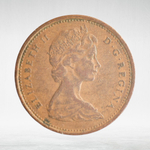 Canada, 1 Cent, 1966 – Elizabeth II (Second Portrait), XF