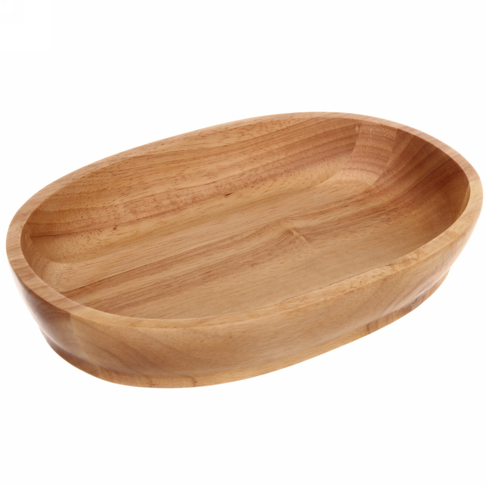 Блюдо деревянное для подачи и сервировки «SHEF» 27*18*5см