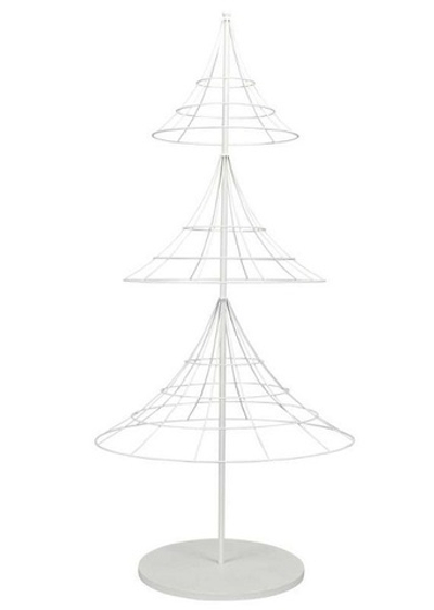 Декор для подвесов "Елка" белая большая 70x151см