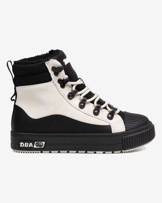 Кроссовки Два мяча зимние BBL SB-01 MF WB черно-белые