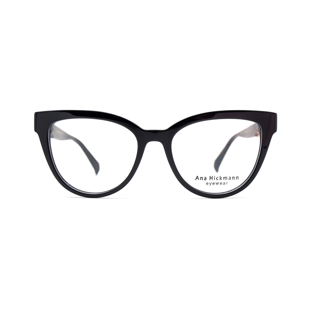 Оправа бабочка Ana Hickmann 6544 А01 черный/золото (Китай)
