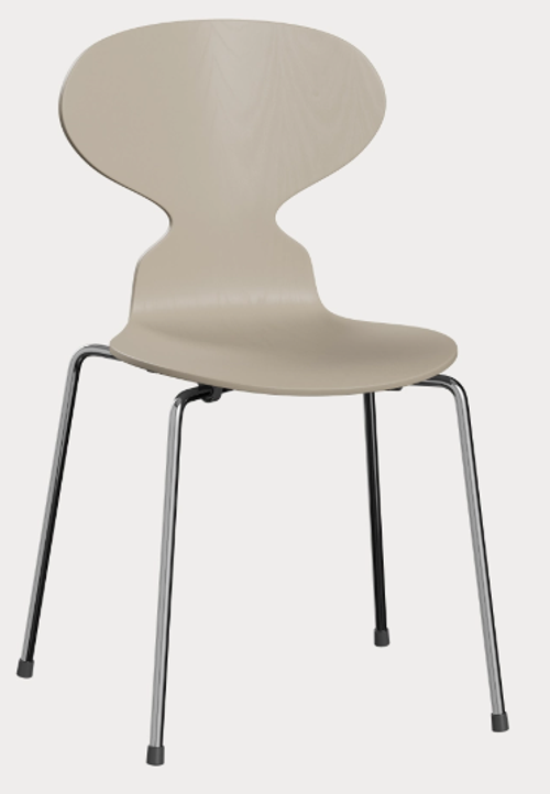 Стул 3101 взрослый ANT FRITZ HANSEN фанера/сталь/светлый беж