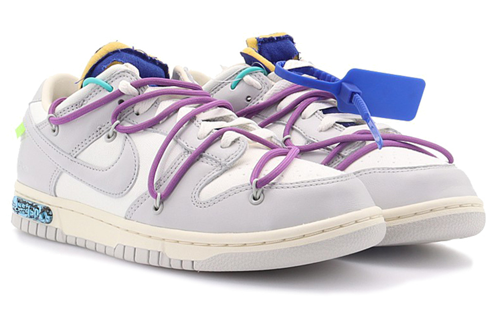 Кроссовки Off-White X Nike Dunk Low The 50 No.48