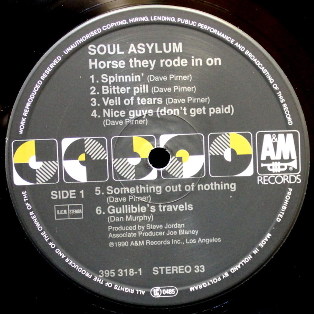 Soul Asylum / And The Horse They Rode In On (LP)