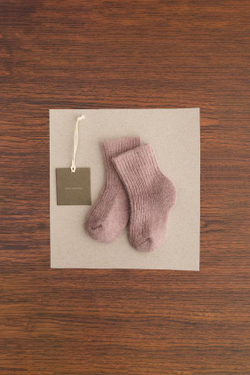 ZARA TIMELESS — КАШЕМИРОВЫЕ НОСКИ, БЛЕДНО-РОЗОВЫЙ