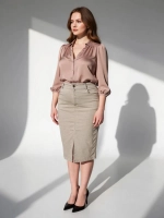 ❀ Юбка джинсовая вельветовая большие размеры ❀