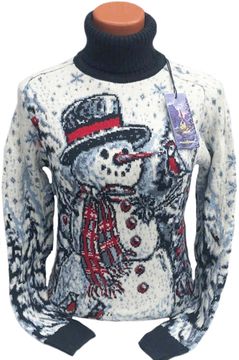 Pulltonic женский из шерсти и кашемира "Зима " Размеры (42-50). LADY