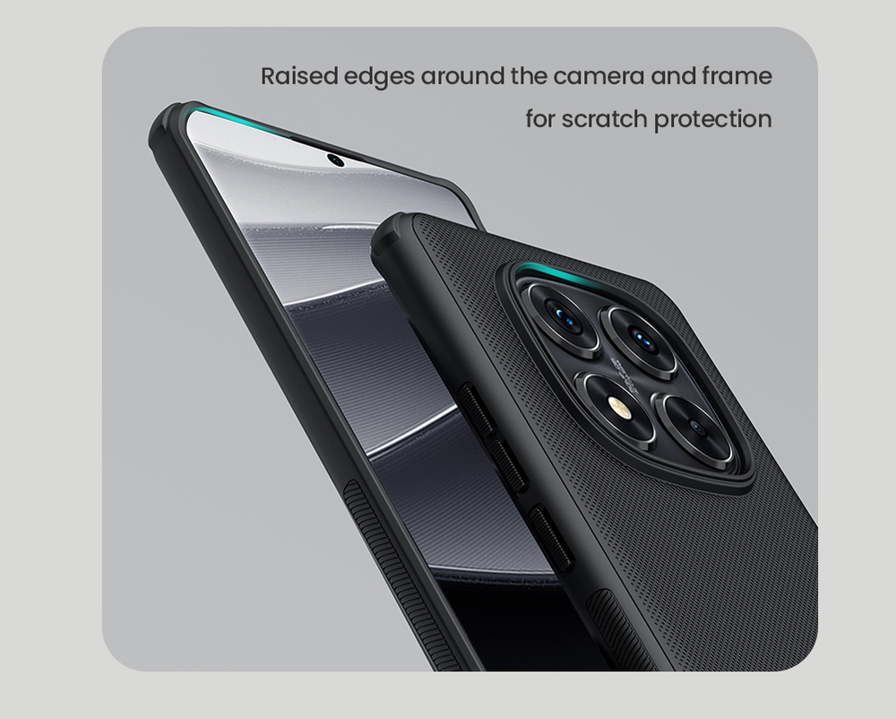 Усиленный чехол от Nillkin для Xiaomi Redmi Note 14 Pro 5G и Mi Poco X7 5G, серия Super Frosted Shield Pro
