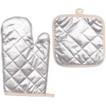 Прихватка в наборе с прихваткой-варежкой «Pasta» 25,5*16 см, 17*17 см