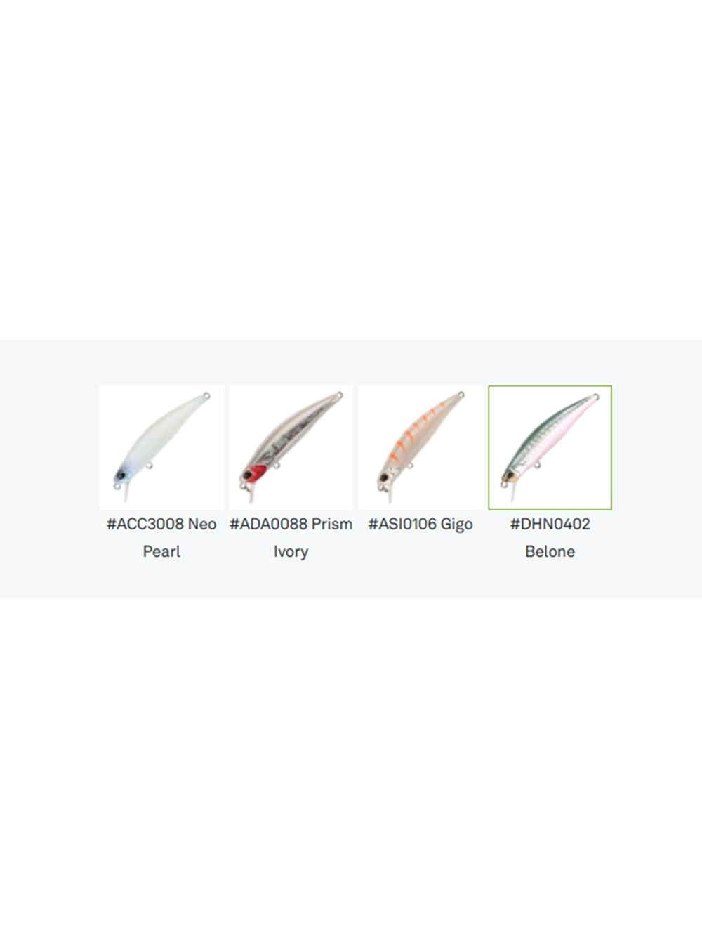 Воблер DUO Tide Minnow Sprint 75 S, CPA3512 Inakko Lime Chart