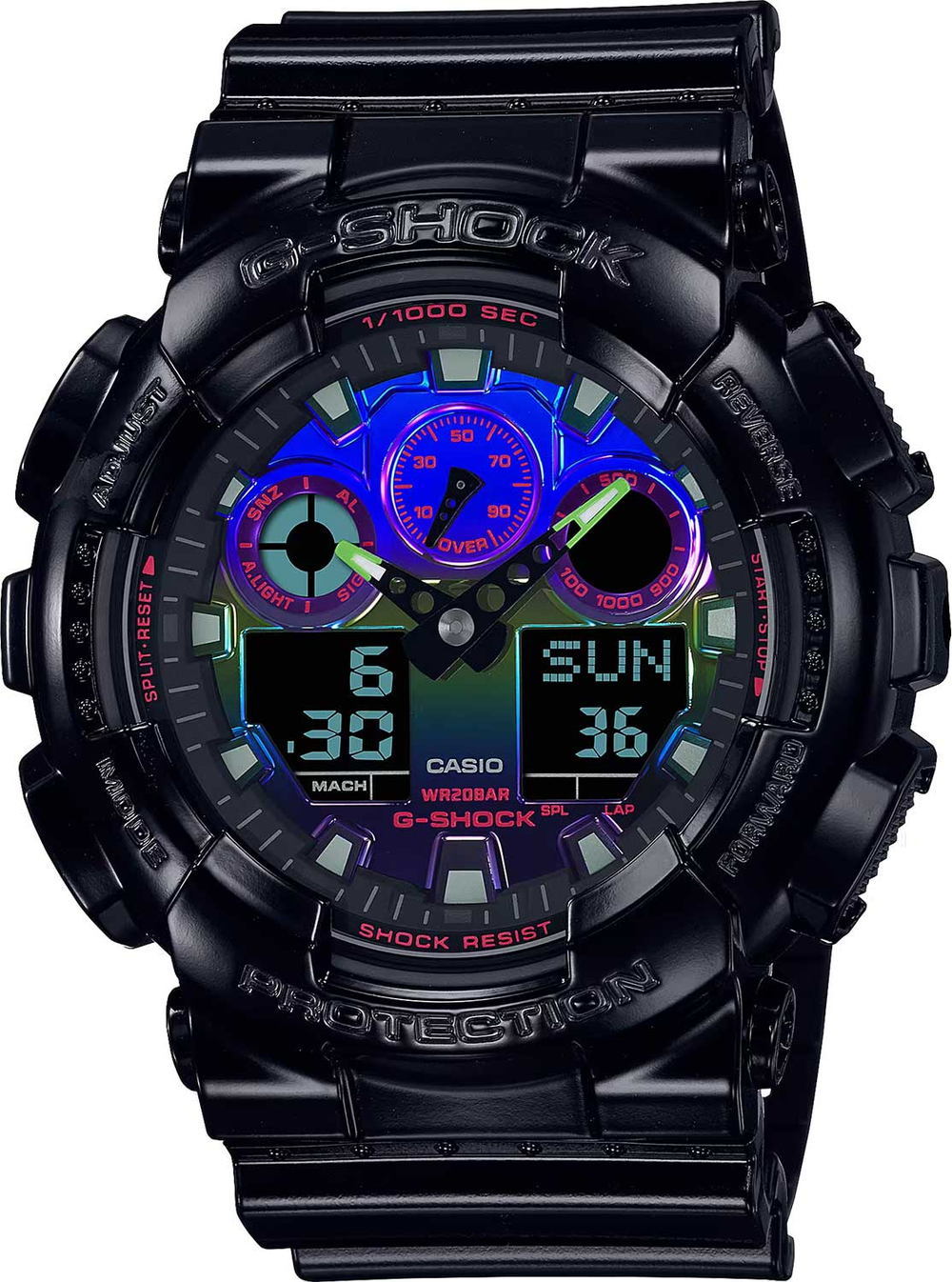 Часы Casio GA-100RGB-1A
