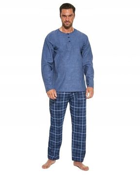 Пижама мужская с длинным рукавом и брюками Cornette Patrick 458/190