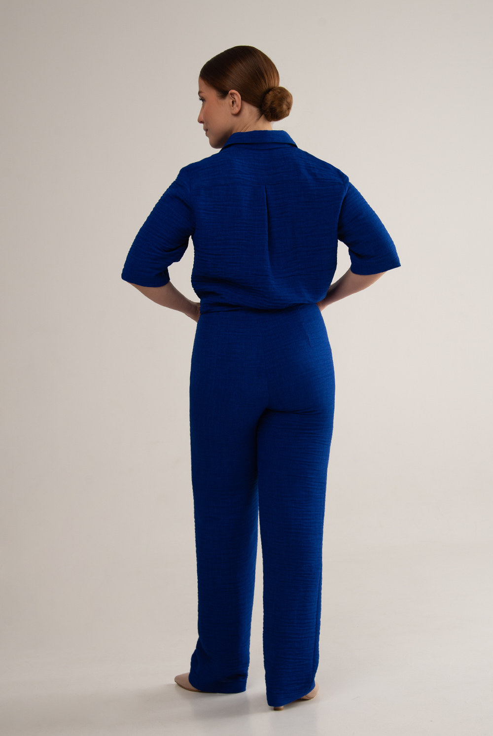 Брюки женские 04Л, василёк #527Вас0204Л