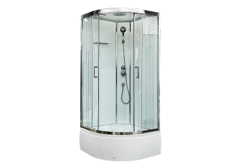 Душевая кабина Royal Bath FATO RB 90CK-T-CH 90 стекло прозрачное/профиль хром