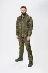 Костюм прямого кроя для активного отдыха Зеленый пиксель (куртка+брюки) Турист RIP-STOP