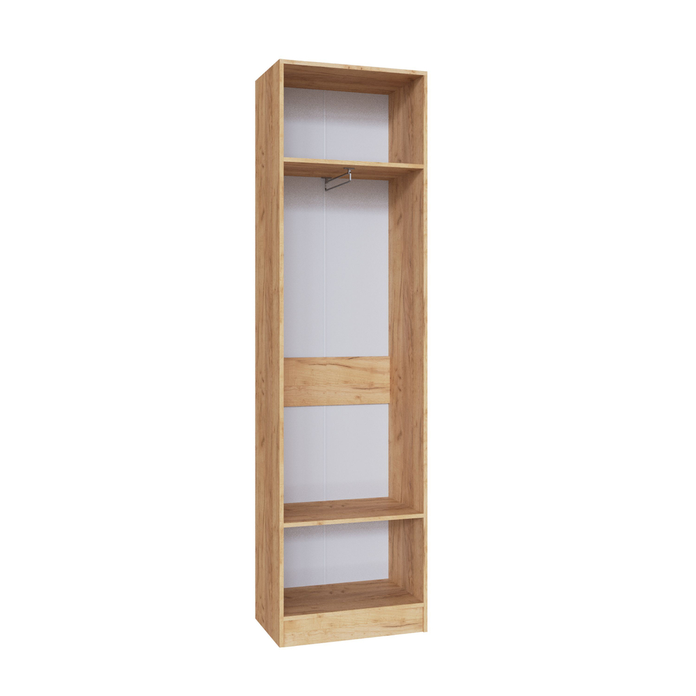 Прихожая Руэлла со шкафом платяным дуб крафт золотой/графит серый