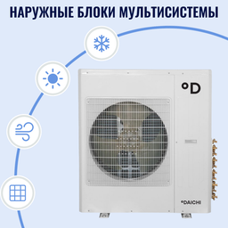 Наружные блоки Мультисистемы