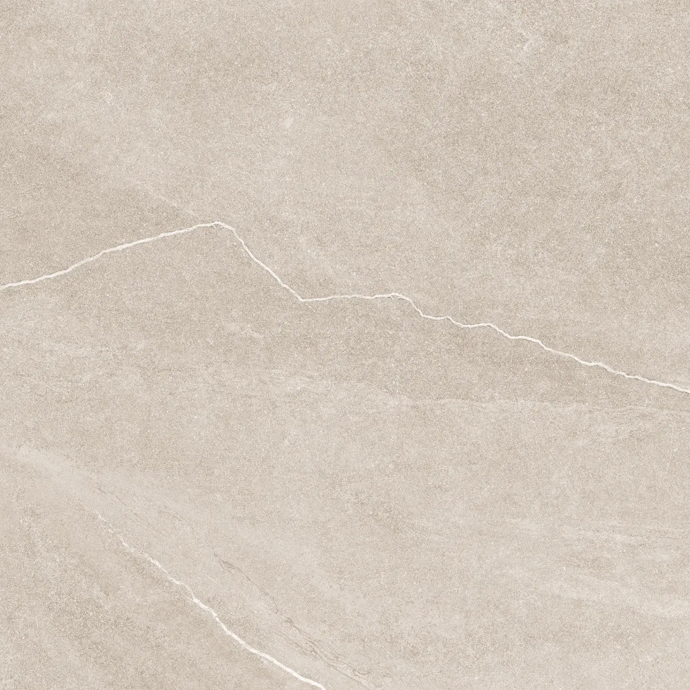 Керамогранит Alma Ceramica GFU6060RKL40R Rock Line 60x60 бежевый глазурованный матовый / карвинг / противоскользящий под камень