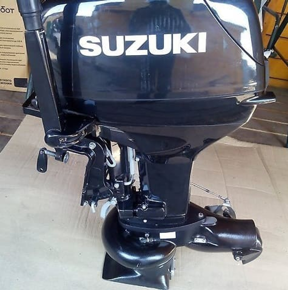 2х-тактный лодочный мотор SUZUKI DT30S JET с водомётной насадкой Marine Rocket