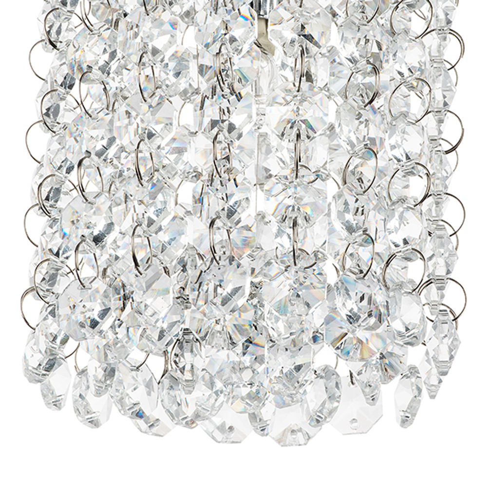 795314 Подвес CRISTALLO 1х40W G9 ХРОМ