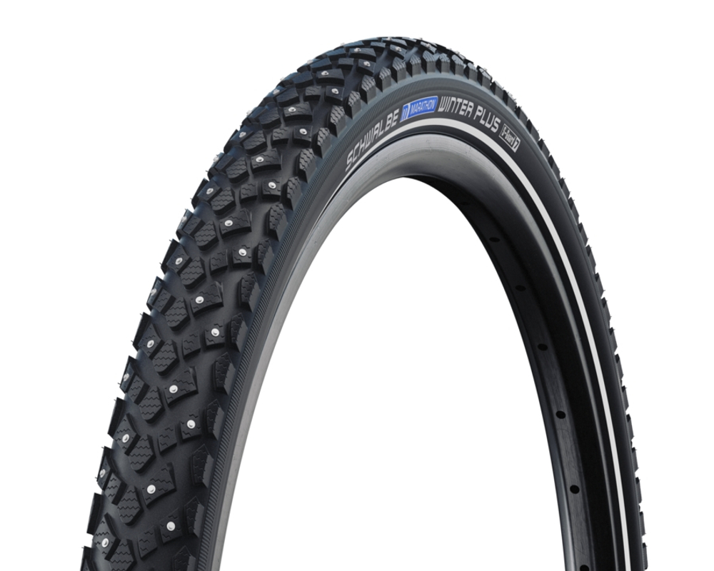Покрышка 24x1.75 (47-507) 05-11125444.02 MARATHON WINTER PLUS (184шипа) Perf, SmartGuard СУПЕР АНТИПРОКОЛ, TwinSkin B/B+RT HS396 67EPI SCHWALBE