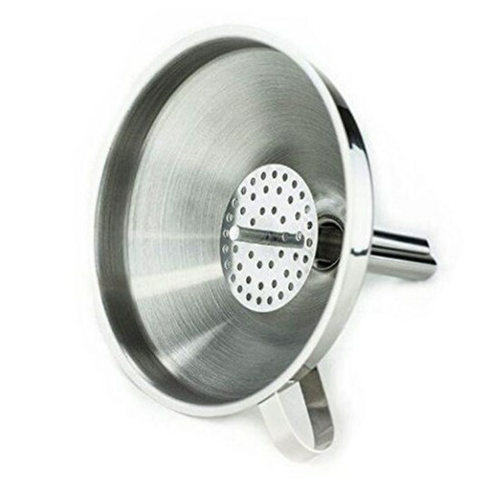 Воронка d=12 см. нерж. с ручкой MGSteel