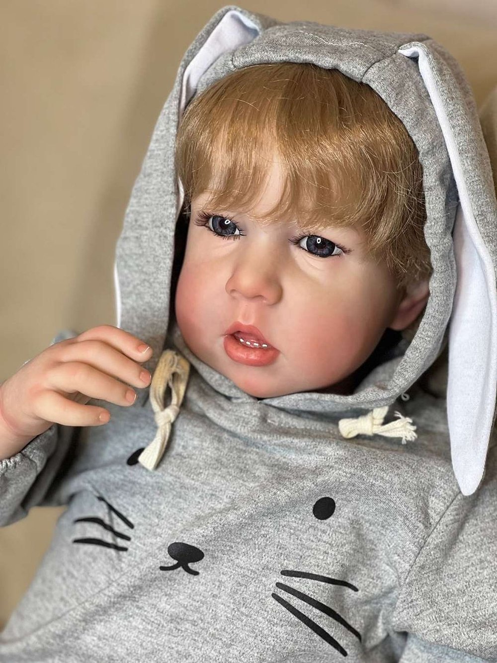 Кукла Реборн мягконабивная 75см в пакете (FA-431)