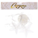 Фигура светодиодная «Олень» 11.5*17 см (батарейки 3 ААА), 1 реж, Теплый белый