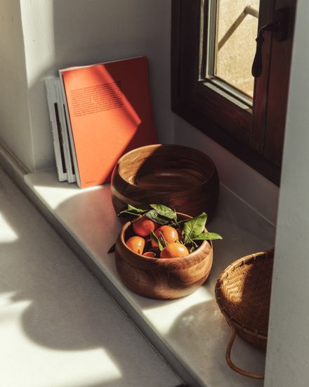 Большая чаша Malor из акации