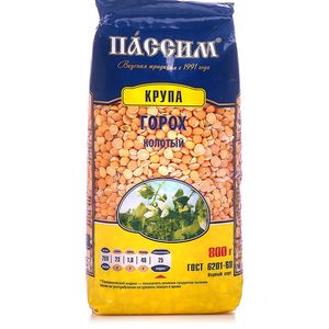ГОРОХ КОЛОТЫЙ ПАССИМ 800ГР