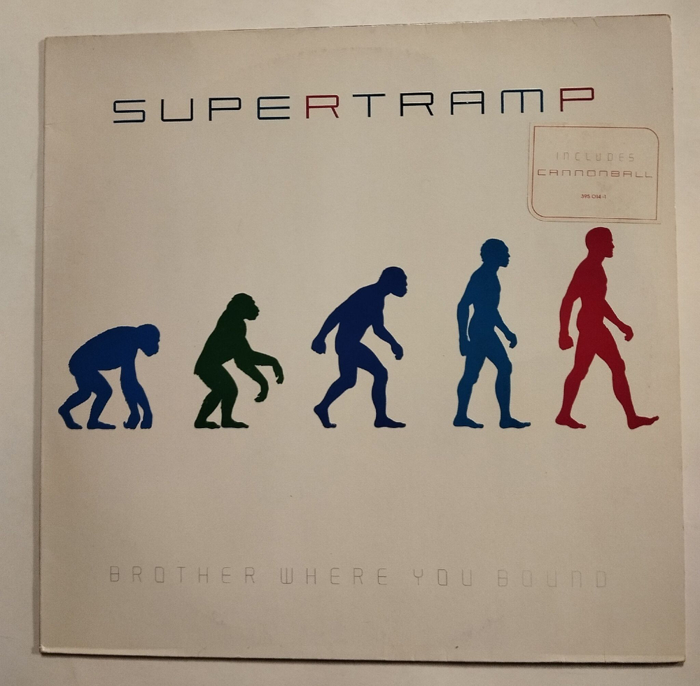 Винтажная виниловая пластинка LP Supertramp Brother Where You Bound (Germany 1985)