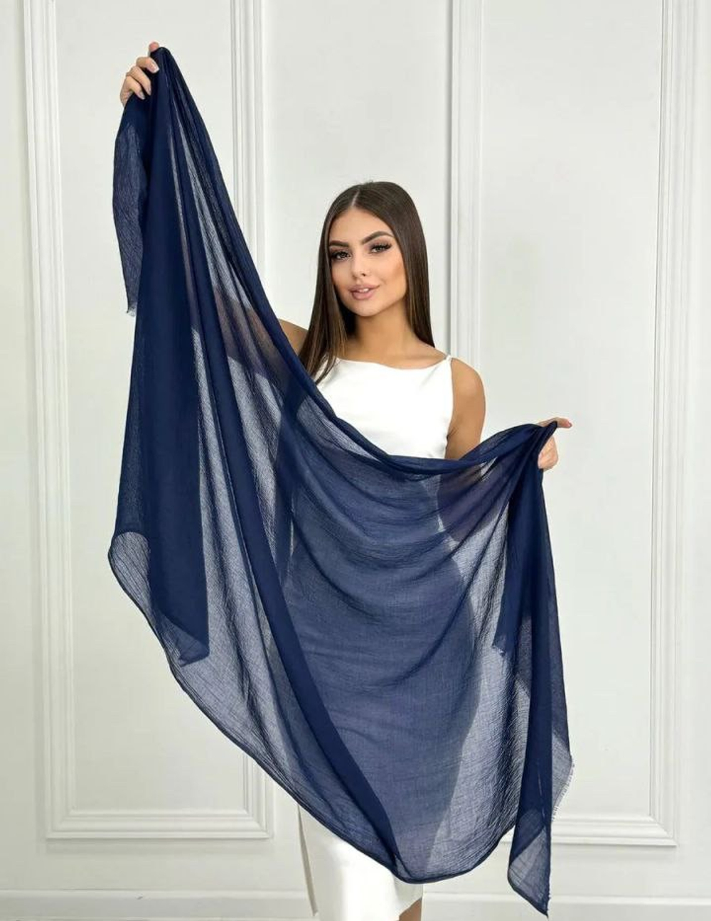 Палантин/синий