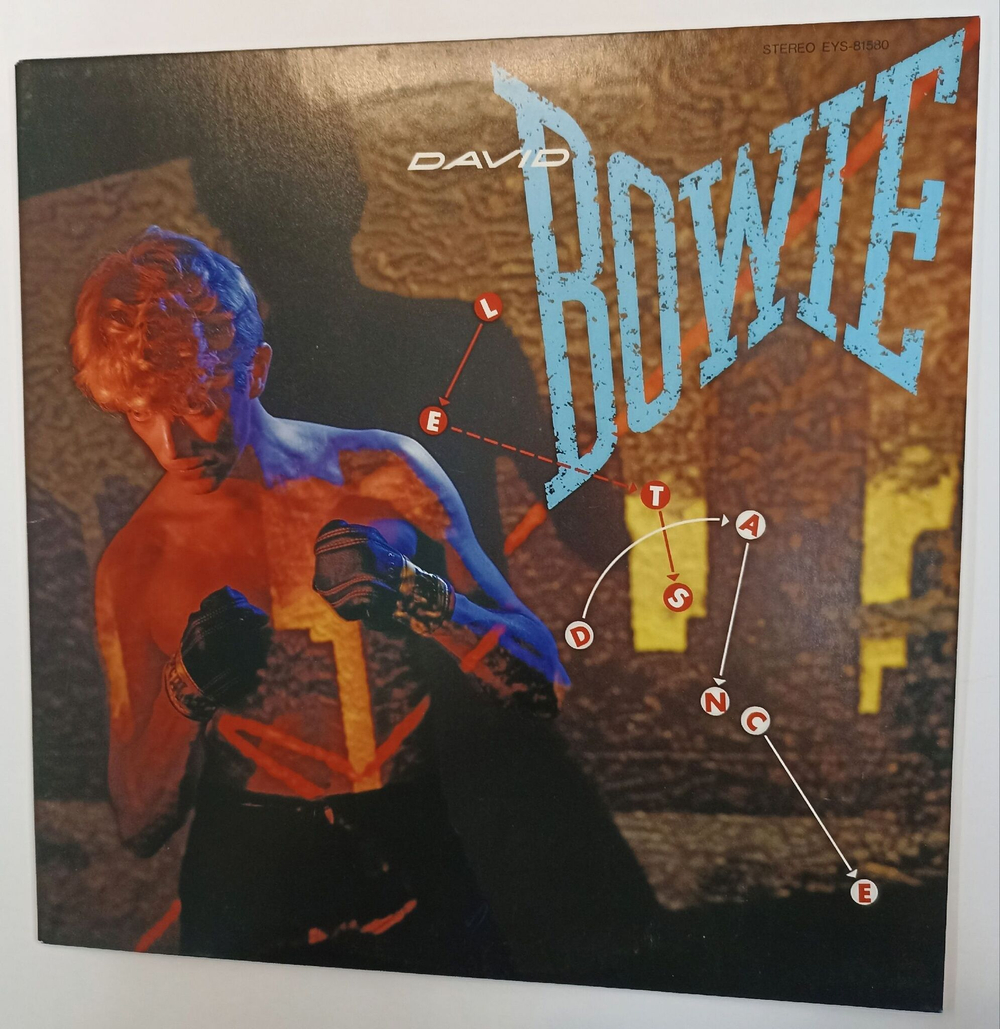 Винтажная виниловая пластинка David Bowie Lets Dance (Japan 1983)