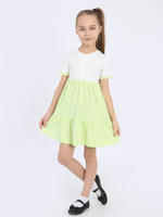 Платье "Федерика-2", размер 122, салатовый (Ивашка)