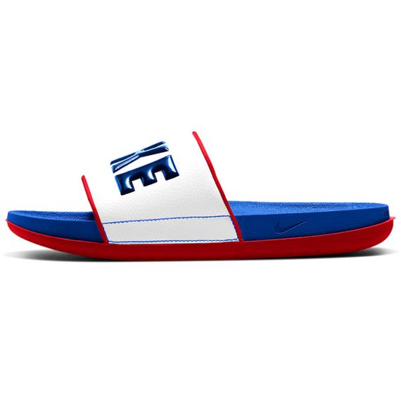 Nike Offcourt 'White Blue Red'