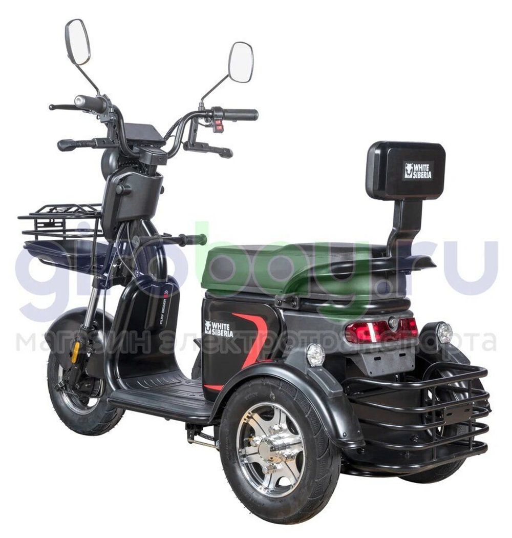 Электроскутер WHITE SIBERIA SIBTRIKE L 2000W фото 3 фото №5