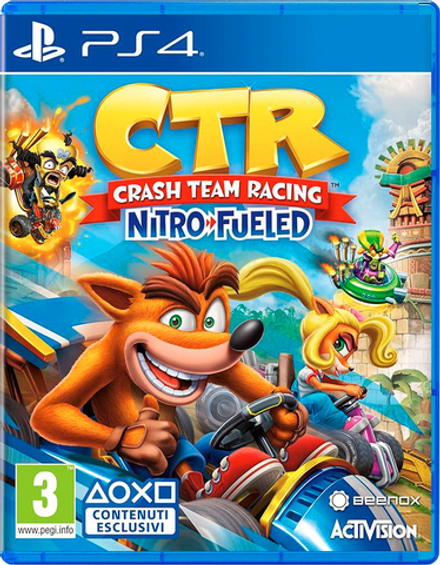 Crash Team Racing Nitro-Fueled [PS4, английская версия]