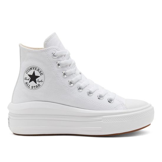 Кеды Converse Chuck Taylor All Star Move High White