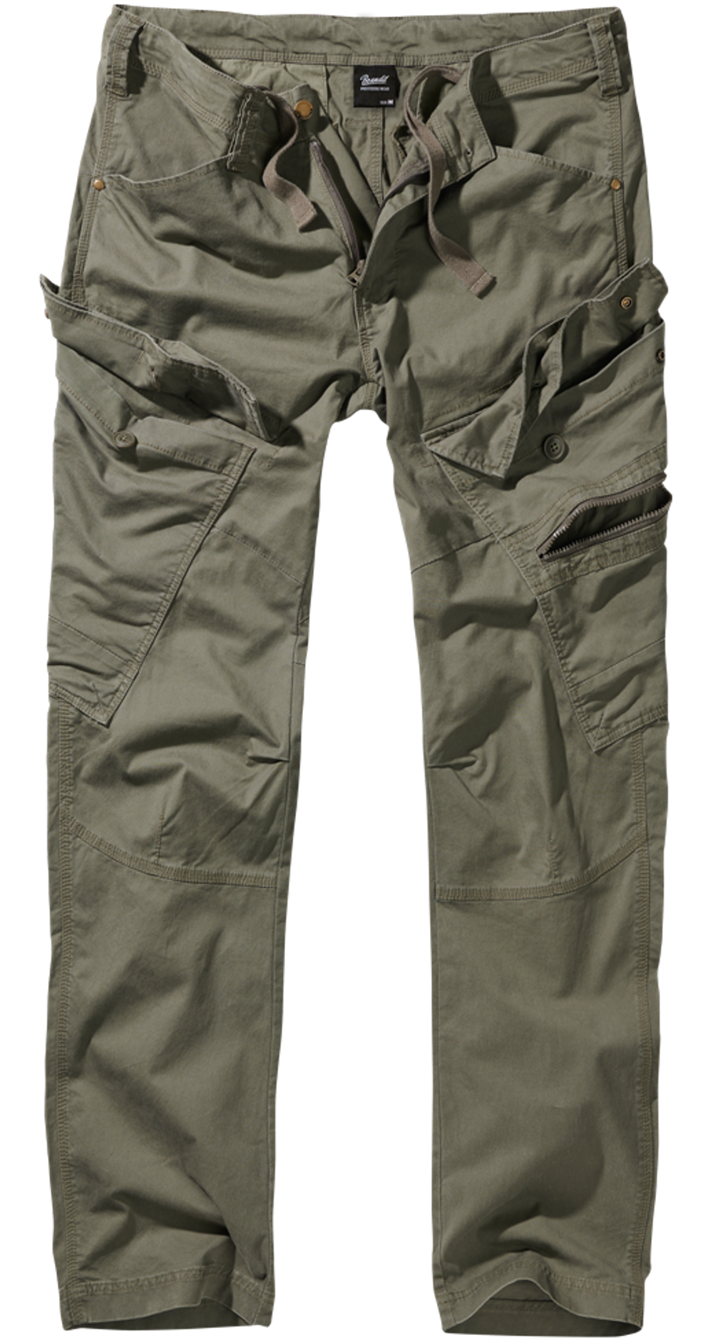 Brandit ADVEN SLIM FIT PANTS olive