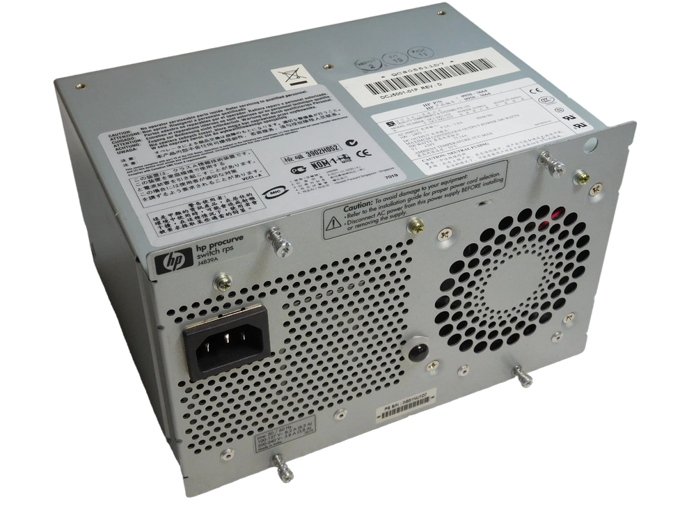 Блок питания HP Procurve 500Wt (QCS) для коммутаторов ProCurve Switch 5300xl 4200vl 4100gl ProCurve Switch gl xl vl J4839A Power Supply 0950-3664
