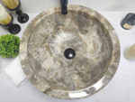 Раковина из оникса Bowl Grey Medium BO-60011 45*45*17