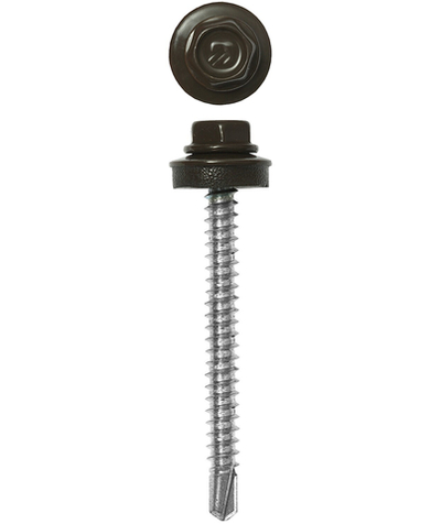 ЗУБР СКД 8028, 70 х 4.8 мм, зем.-коричн., 800 шт, кровельный саморез (4-300310-48-070-8028)