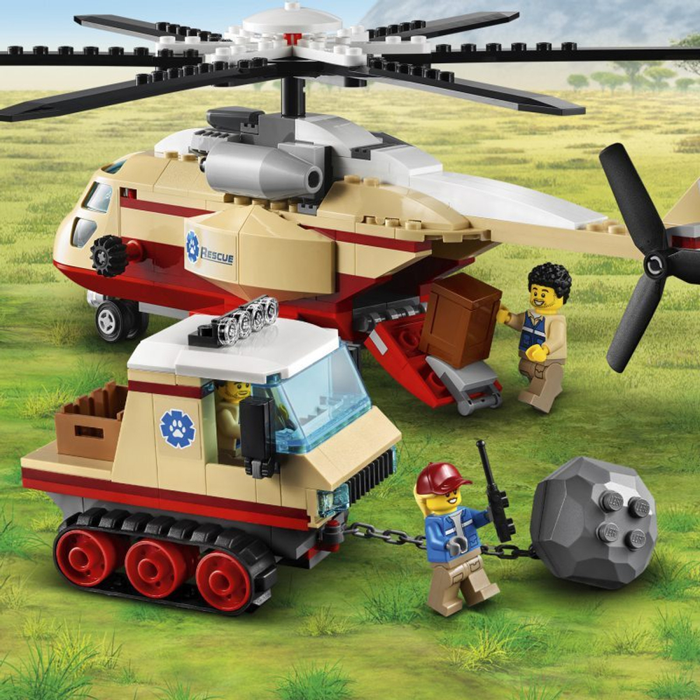 LEGO City Wildlife Операция по спасению зверей 60302