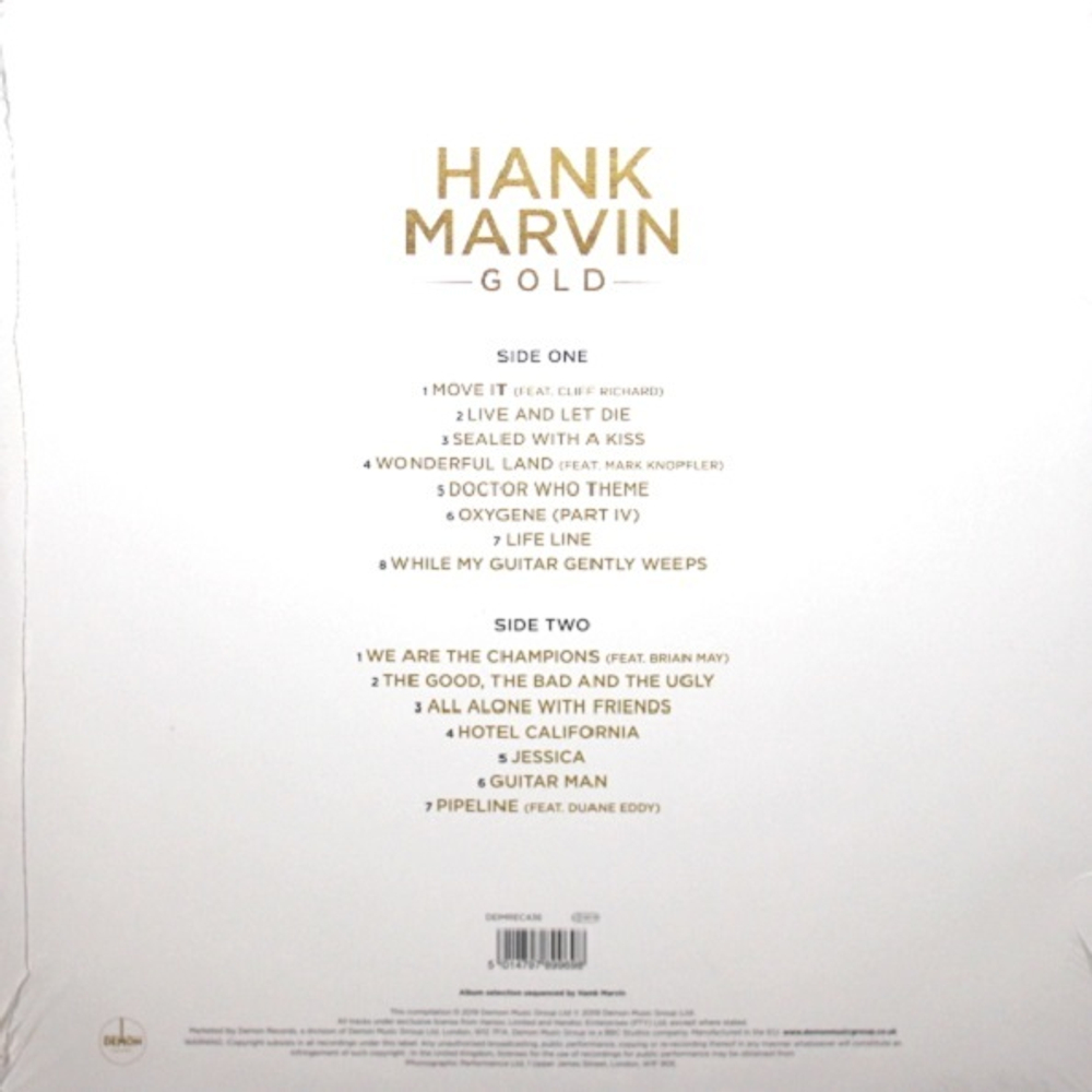 Hank Marvin / Gold (Coloured Vinyl)(LP)